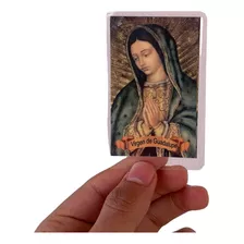 Estampa Virgen De Guadalupe 50 Pzs Enmicadas, Oraciones