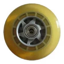  Roda De Patinete Em Gel Com Rolamentos 10cm 4 