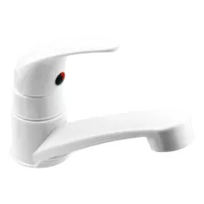 Llave Monocontrol Para Lavamanos Blanco Yarden Ye0068