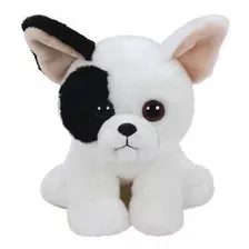 Ty 41203 Marcel - Perro Blanco / Negro, 15 Cm, Beanie Babies