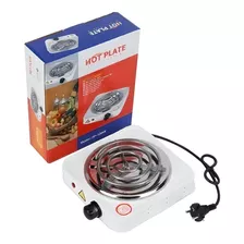 Cocina Electrica 1 Puesto Hornilla Hot Plate Jx-1010b Color Blanco 110v/220v