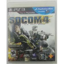 Ps3 Socom 4 Us Navy Seals $349 Pesos Usado Mikegamesmx