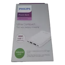 Cargador Portatil Philips 4000 Mah Dos Puertos