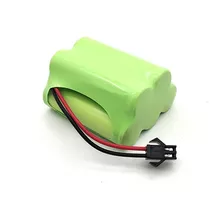 Bateria Para Carrinho 6v Aa 2700mah Com Conector Smp02 Ni-mh