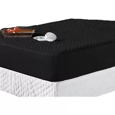 Protetor Colchão Capa Impermeável Cama Queen 1 Peça Branco