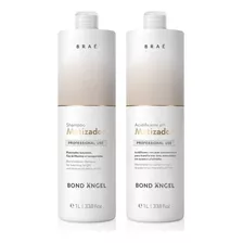 Braé Bond Angel Shampoo + Ph Acidificante Matizador 1l Cada