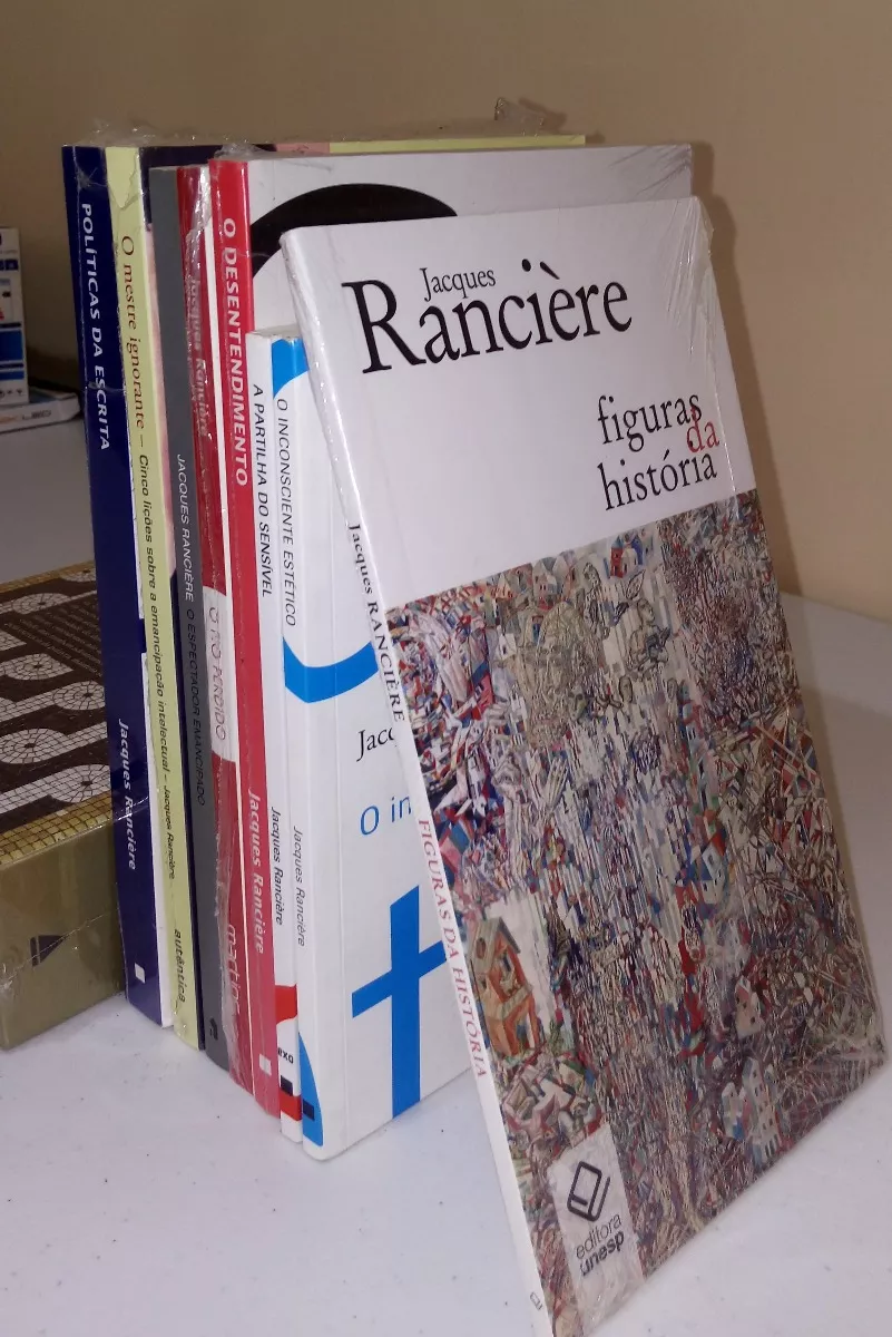 Coleção Obras De Jacques Rancière - 8 Volumes