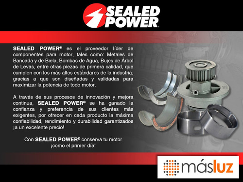 (1) Bomba Agua Cadillac Dts V8 4.6l 06/10 Sealed Power Foto 5
