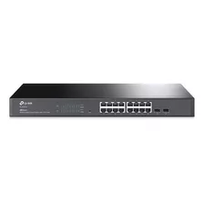 Switch Tp-link Tl-sg2218 16 Puertosgigabit Con 2 Ranuras Sfp