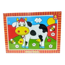 Puzzle Madera Vaca - Banquito Argentino- Art A 110 