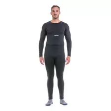 Conjunto Primera Capa Hw Patagonia Spandex Negro