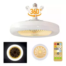 Lámpara De Techo 30w E27 Con Ventilador 85v-265v Frio Cantidad De Aspas 3 Color De La Estructura Agua Color De Las Aspas White Diámetro 25 Cm Frecuencia White Material De Las Aspas Plástico