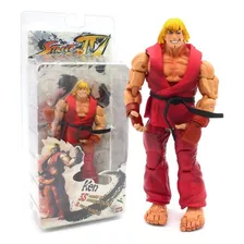 Action Figure Ken Street Fighter Neca Original - 18cm