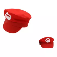 Boina Chapéu Touca Gorro Do Super Mário Cosplay Fantasia