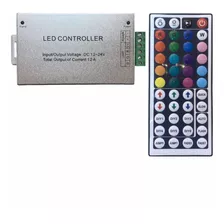 Controlador Rgb 12 Amp 12v 24v Secuencial Cinta Led