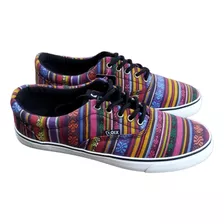 Zapatillas Qix Hippie Chic,coloridas, Talles 40,41,42,43