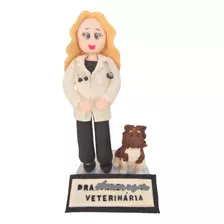 Boneca Profissão Personalizada Veterinária