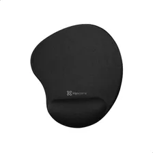 Pad Mouse Negro Con Apoya Mano De Gel / Klip Xtreme Kmp-100b