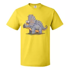 Playera Niños Casual Dinosaurio Triceratops Hervivoros 