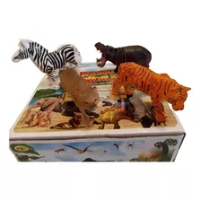 Animales De La Selva Pack X 4 Un. En Plastico 3