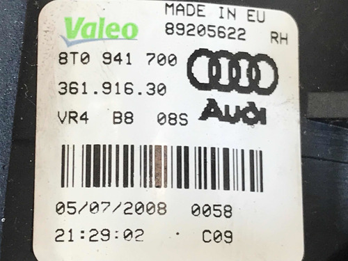 Audi A5 05-11 / Q3 13-15 Faro De Niebla Derecho Foto 7