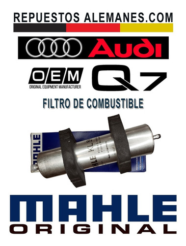 Filtro De Petrleo (diesel) Mahle Original Aleman Audi Q7 Foto 2