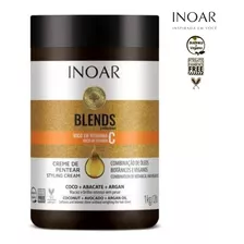 Banho De Creme Inoar Blends Hidratação De 1l 1kg