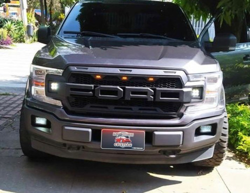 Persiana Ford F-150 2018-2022 Tipo Raptor Con Luces Led Foto 4