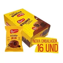 Bolinho Bauducco Duplo Chocolate 40g - Display C/16 Unidades