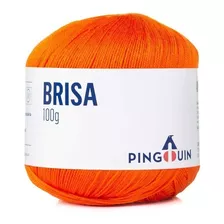 Linha Brisa Pingouin 100g 500mts 100% Acrílico Crochê Tricô Cor 1208_naranja