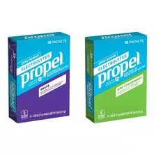 Propel En Polvo Bebida Individual Uva, Kiwi Fresa 20pzs