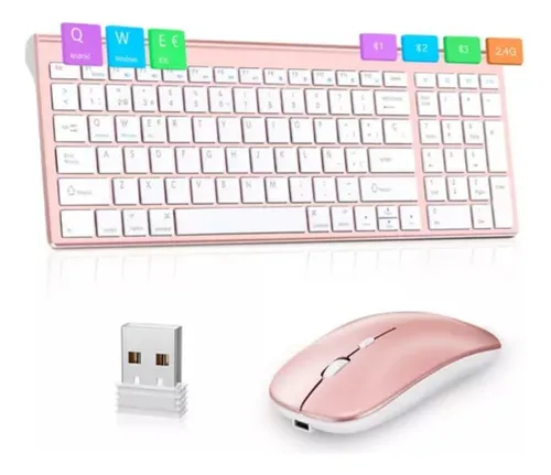 Tercera imagen para búsqueda de teclado inalambrico