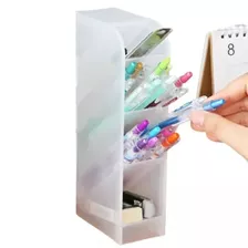 Organizador Accesorios Lapices Maquillaje Con Cubículos