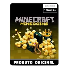 Minecraft: Minecoins 1.720 Coins - Cartão Presente Digital