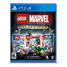 Lego Marvel Collection Ps4 Físico Meda Flores