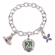 Pulsera Con Dijes De Slytherin De Harry Potter Lumos De The 