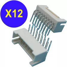 Conector De Datos S9, Patas De 90° Docena 12-pack