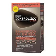 Grecin Control Gx Shampoo De Barba Redutor Grisalhos 118ml