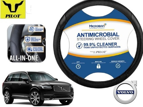 Funda Cubrevolante Negro Antimicrobial Volvo Xc90 2015-2023 Foto 4