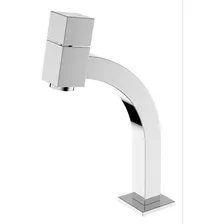 Torneira Lavatório Quadrada 1/4 De Volta Baixa 45 ° Cromo301