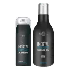Imortal - Espuma Barba Shampoo Shower Gel Hidratante Perfume