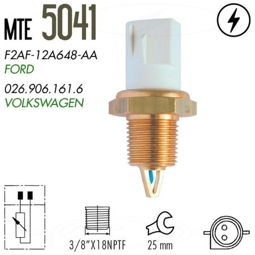 Sensor Temperatura Vw Quantum / Santana 1994 - 1999 2.0l L4 Foto 4