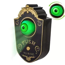 Halloween Doorbell Haunted Doorbell Decoração Eyeball