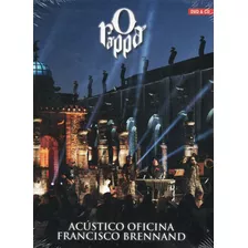 Dvd+cd O Rappa Acústico Oficina Francisco Brennand Original