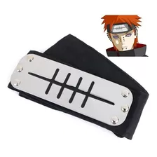 Bandana Metal Naruto Shippuden Aldeia Ninja Renegado Cosplay