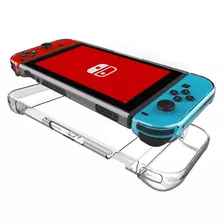 Clear Case Nintendo Switch 5 Pzas+ Cristal & Envio