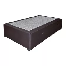 Base Cama Canguro Duplex Individual Con Individual Blanco