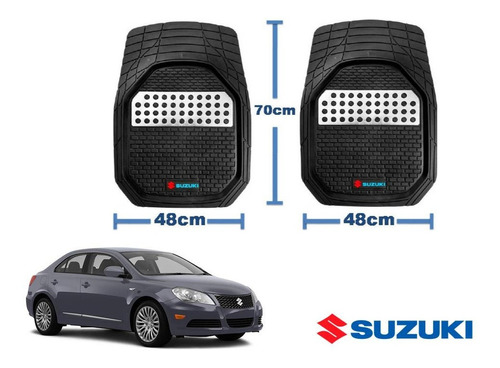 Tapetes 4 Piezas Charola 3d Logo Suzuki Kizashi 2010 A 2016 Foto 2