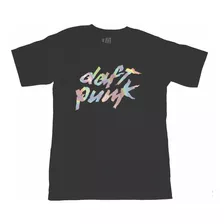 Playera Daft Punk Logo Tornasol Dj Duo