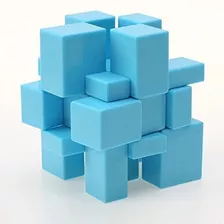 Cubo Rubik Yuxin Mirror 3x3 Azul Stickerless - Blue 